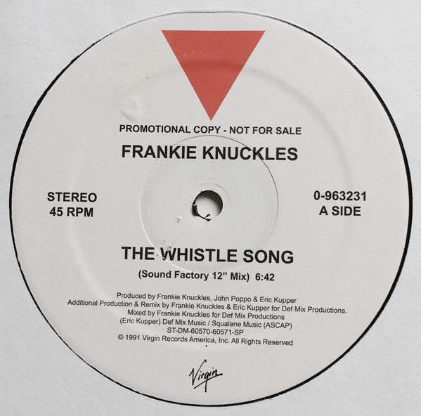 Frankie Knuckles – The Whistle Song