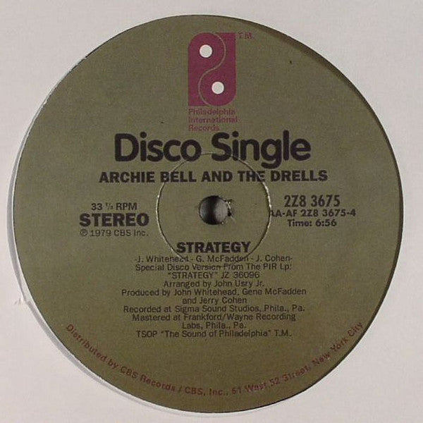 McFadden & Whitehead / Archie Bell And The Drells – Ain't No Stoppin' Us Now / Strategy