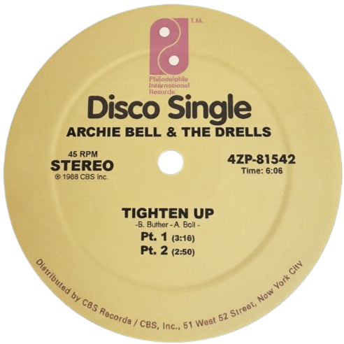 Archie Bell & The Drells - Tighten Up / Don't Let Love Get You Down
