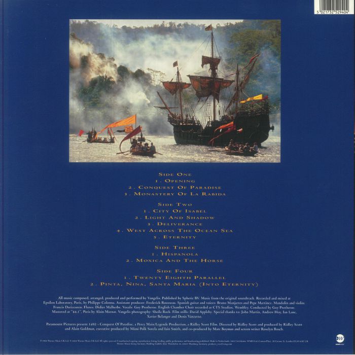 Vangelis - 1492: Conquest Of Paradise
