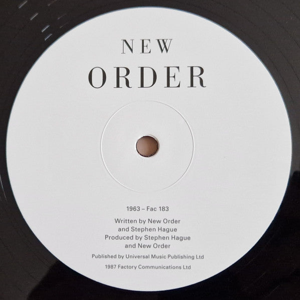 New Order – True Faith / 1963