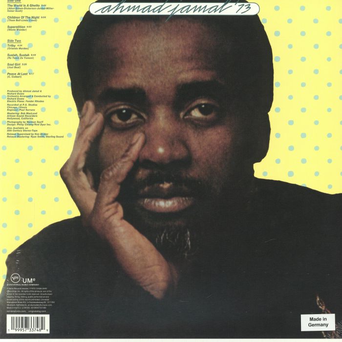 Ahmad Jamal - Ahmad Jamal ’73 (Verve Vault)【近日入荷予定】