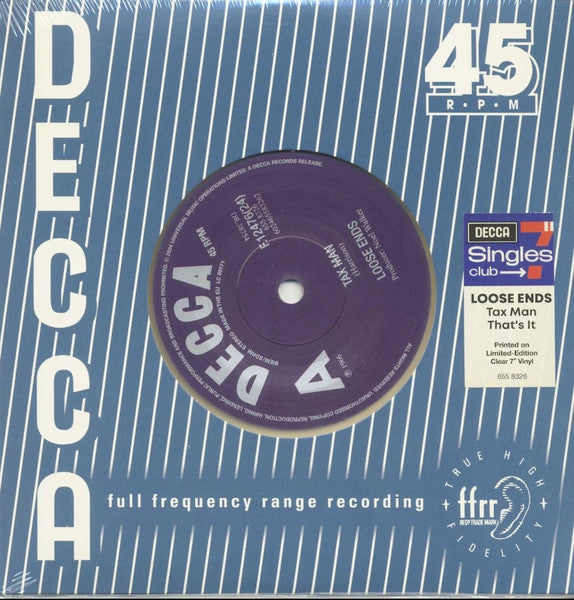 Loose Ends – Tax Man