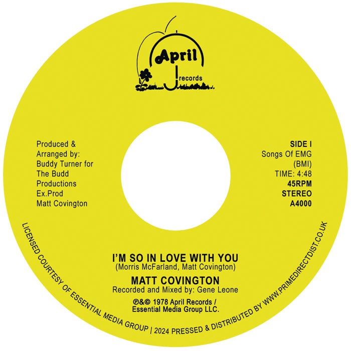 Matt Covington - I'm So In Love With You