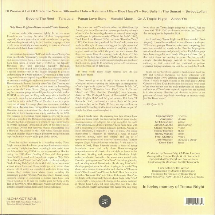 Teresa Bright – Tropic Rhapsody