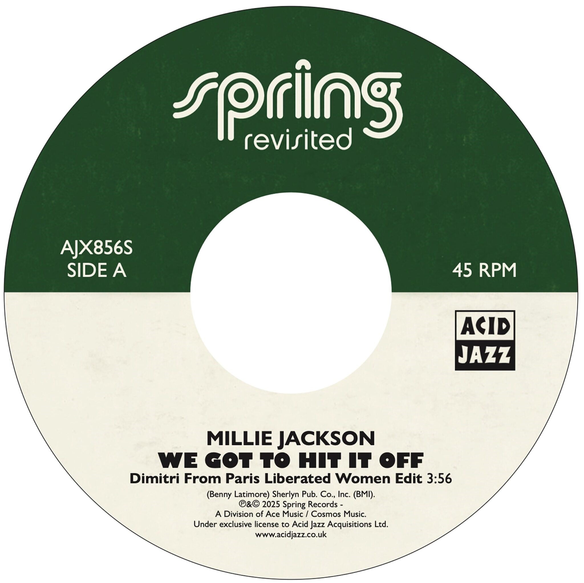 Millie Jackson - We Got To Hit It Off (Dimitri From Paris Liberated Woman Edit)