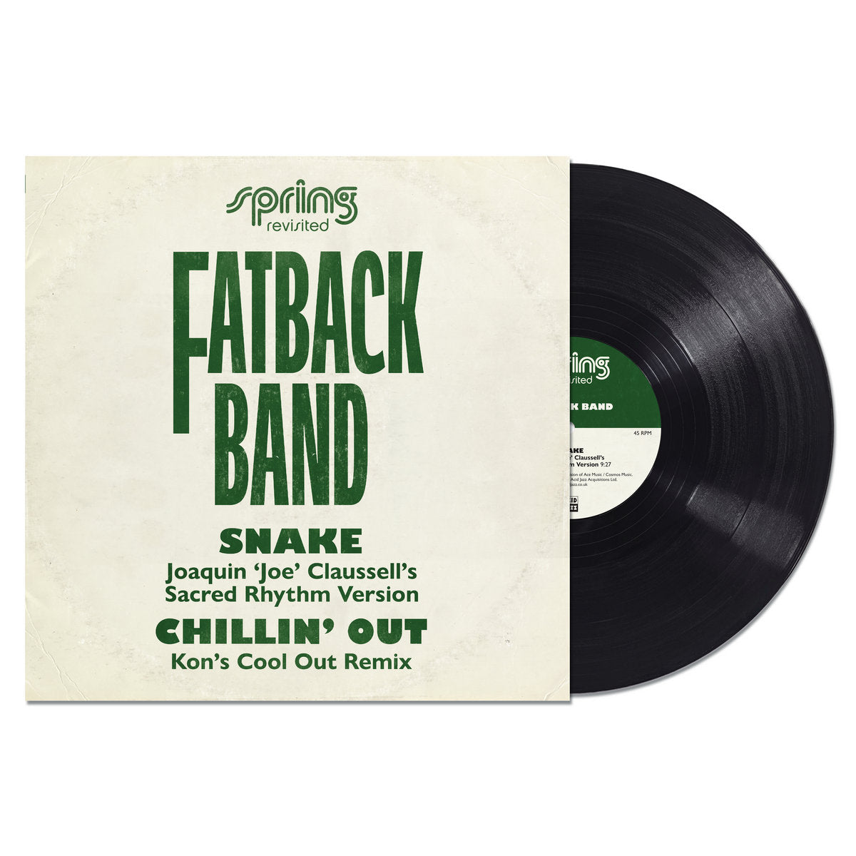 Fatback Band - Snake / Chillin' Out (Joe Claussell / Kon Remixes)