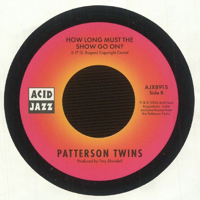 Patterson Twins - Gonna Find A True Love / How Long Must The Show Go On?