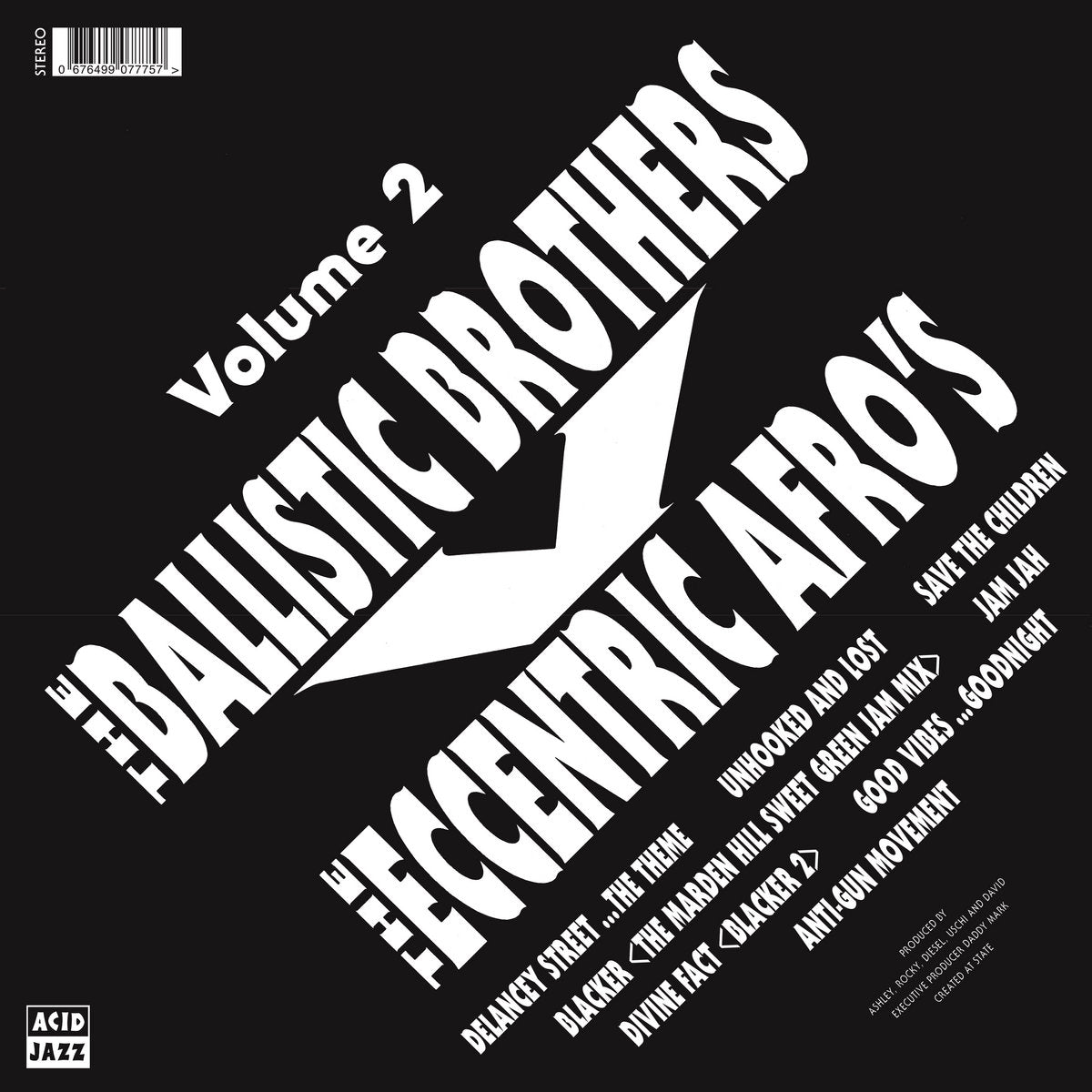 The Ballistic Brothers - The Ballistic Brothers vs. The Eccentric Afros (Vol. 2)