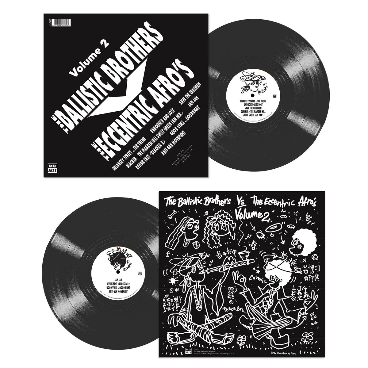 The Ballistic Brothers - The Ballistic Brothers vs. The Eccentric Afros (Vol. 2)