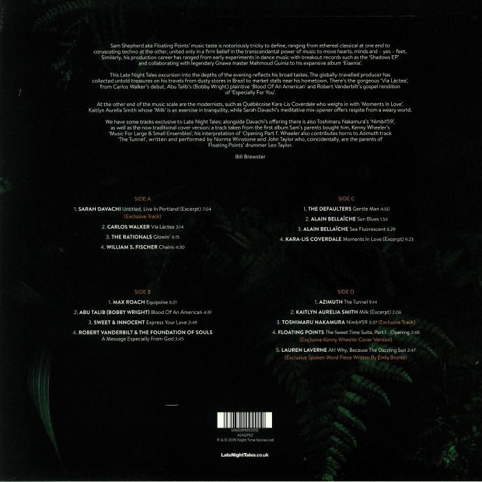 Floating Points / Various – LateNightTales