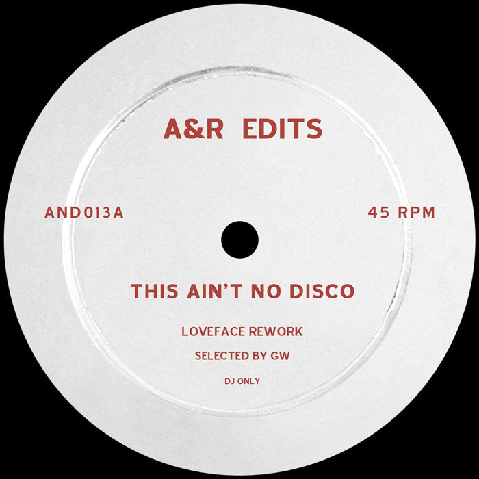 Loveface / Misiu - This Ain't No Disco / Tarot【近日入荷予定】