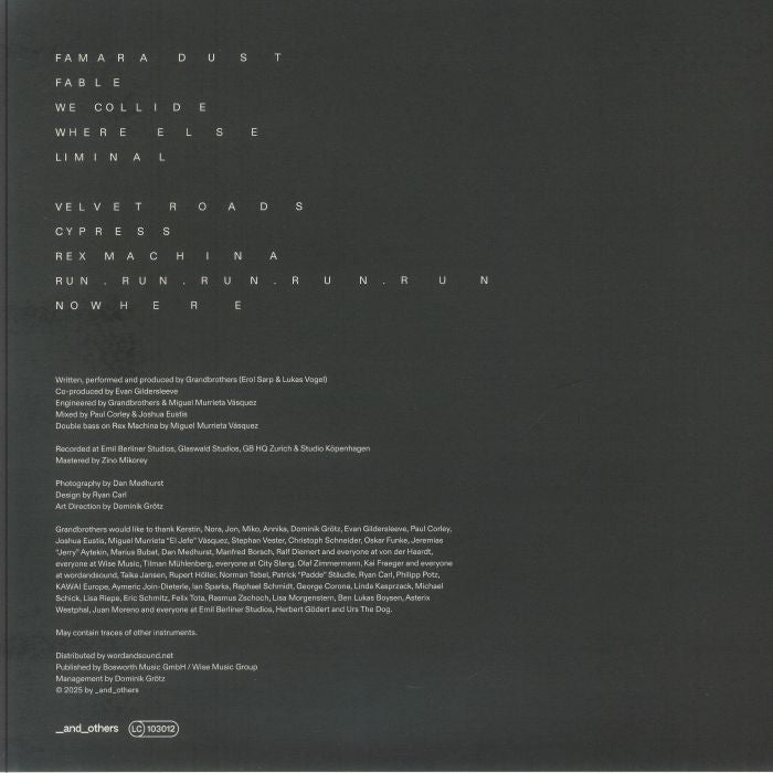 Grandbrothers – Elsewhere