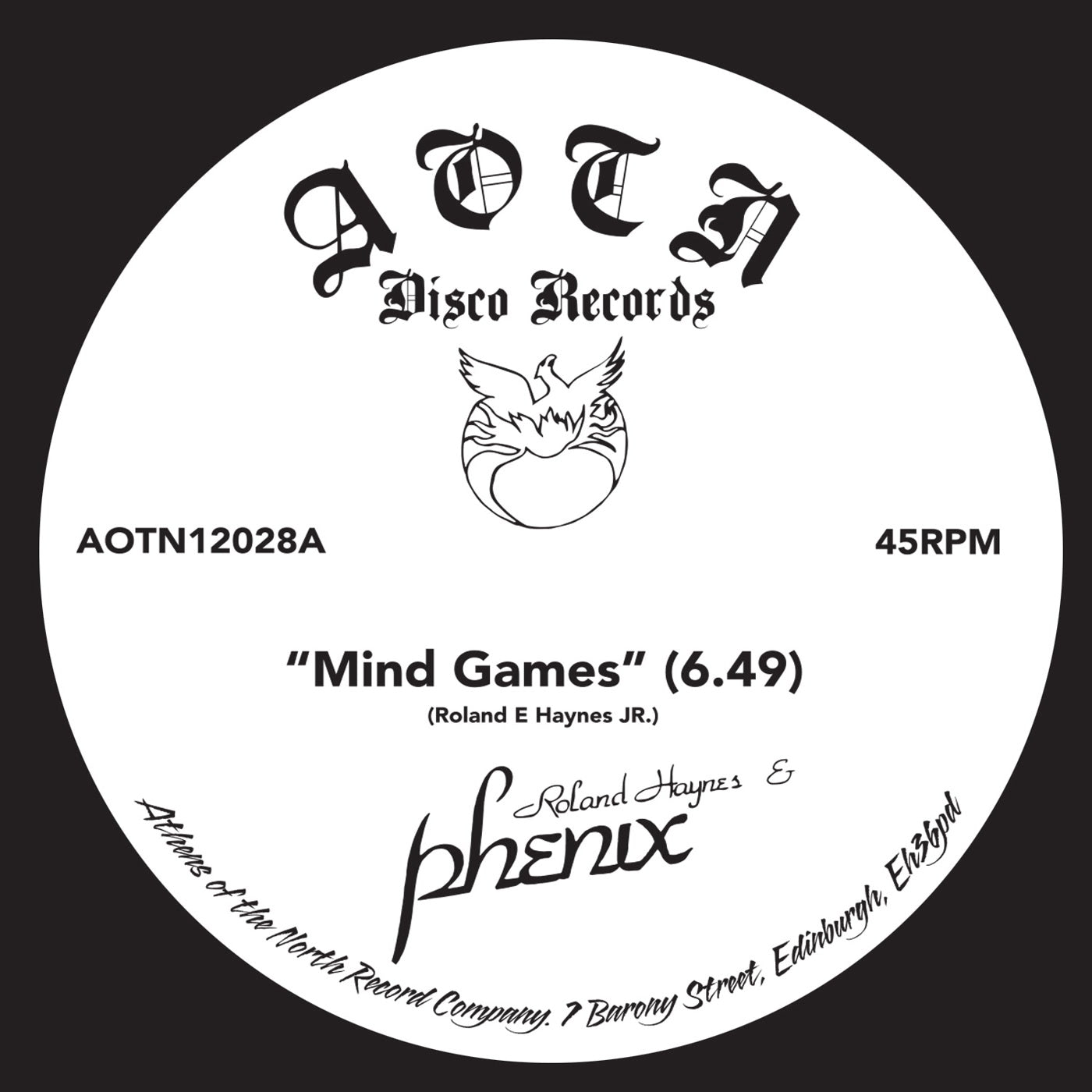 Roland Haynes & Phenix - Mind Games【近日入荷予定】