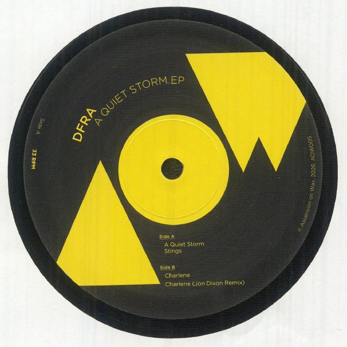 DFRA – A Quiet Storm EP【近日入荷予定】