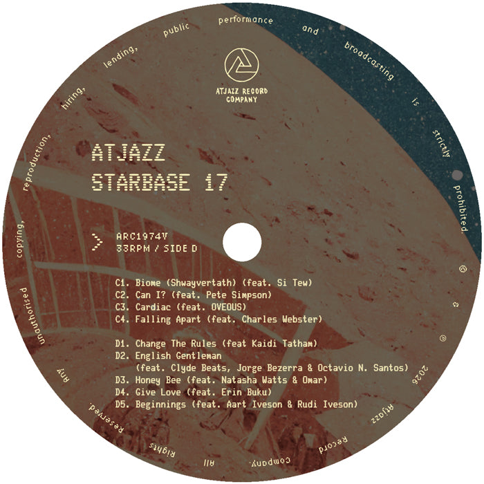 Atjazz - Starbase 17【近日入荷予定】