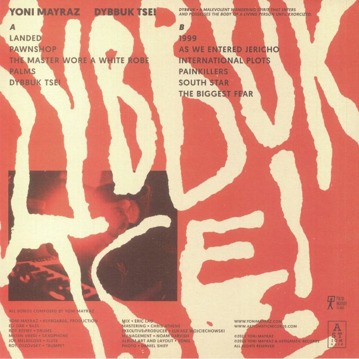 Yoni Mayraz – Dybbuk Tse!【近日入荷予定】