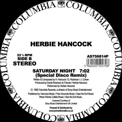 HERBIE HANCOCK / STARS IN YOUR EYES / SATURDAY NIGHT