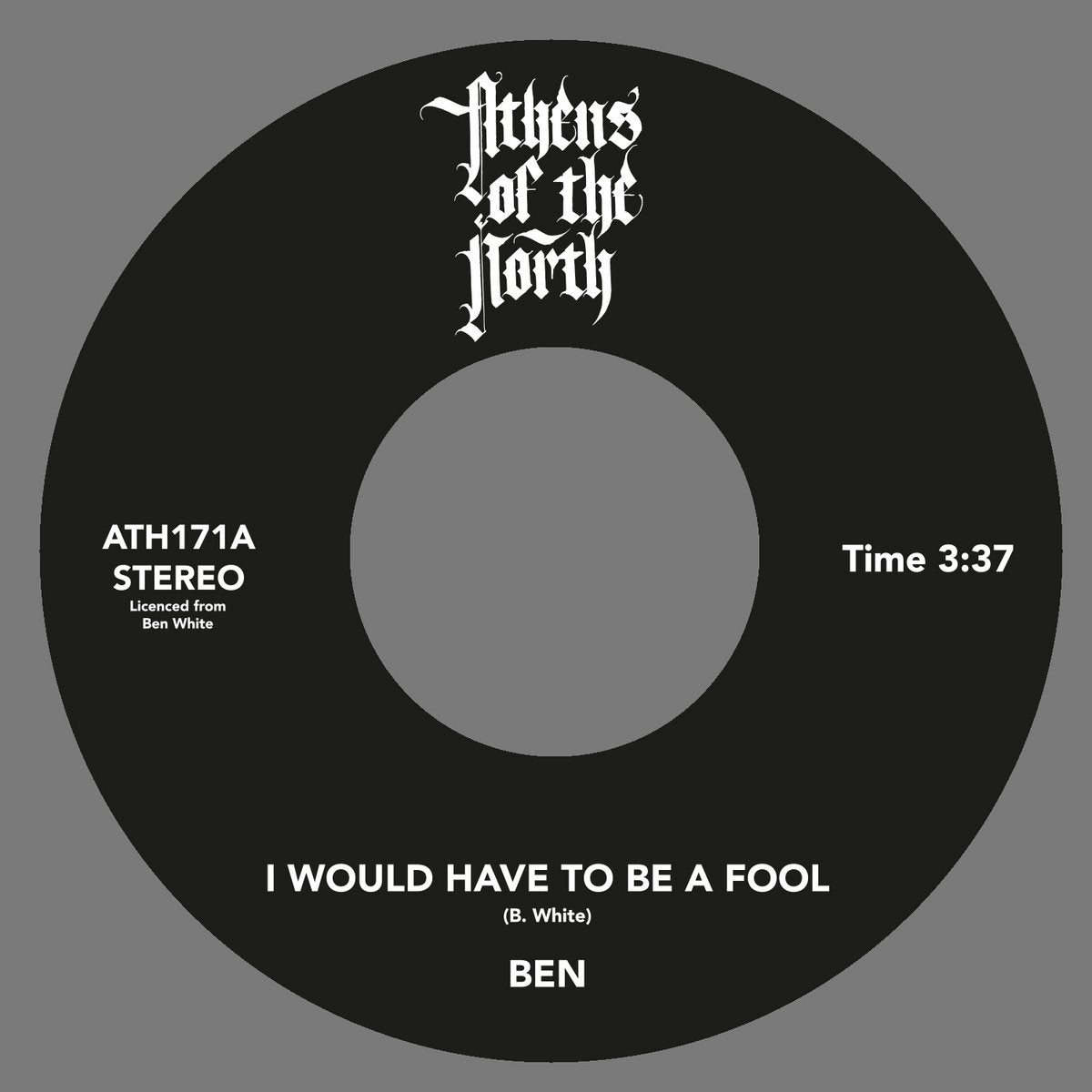 Ben (B. White) – I Would Have To Be A Fool