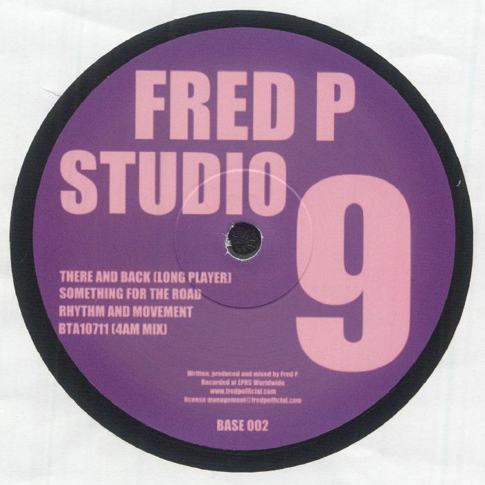 Fred P - Studio 9 EP【近日入荷予定】
