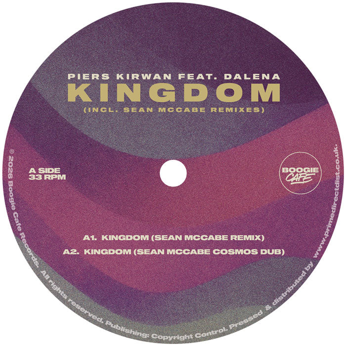 Piers Kirwan Ft Dalena - Kingdom – Sean McCabe Remixes【近日入荷予定】