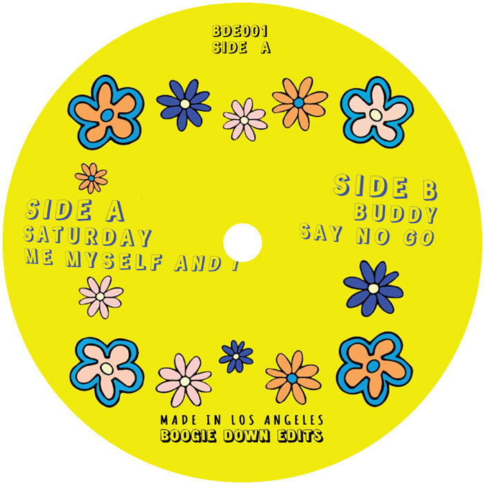 Boogie Down Edits - Vol 1 - De La House【近日再入荷予定】