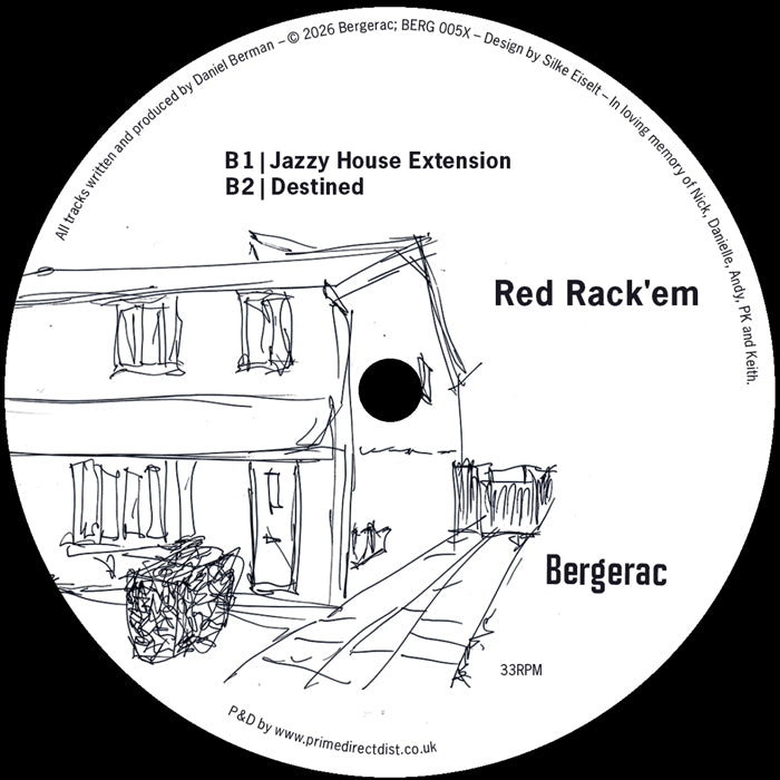 Red Rack'em - Wonky Bassline Disco Banger 10 Year Anniversary Edition【近日入荷予定】