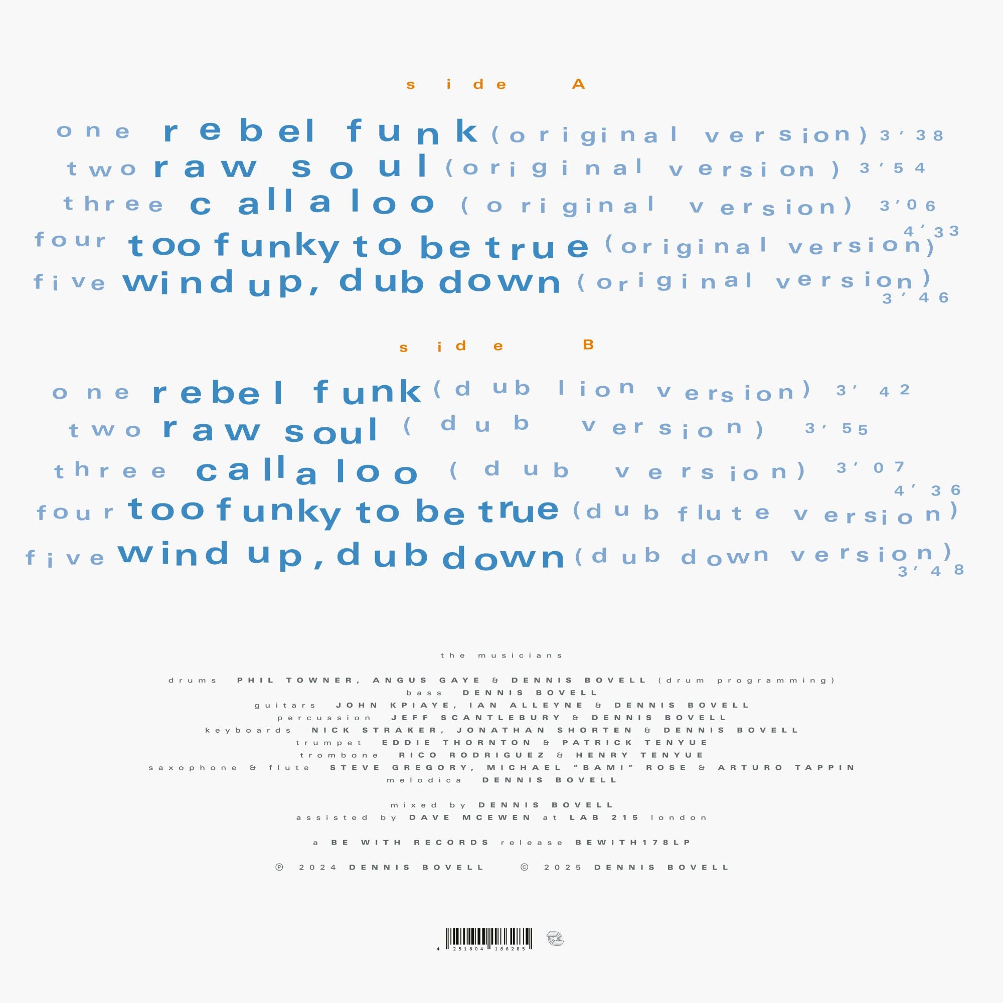 Dennis Bovell - cLOUD mUsIc