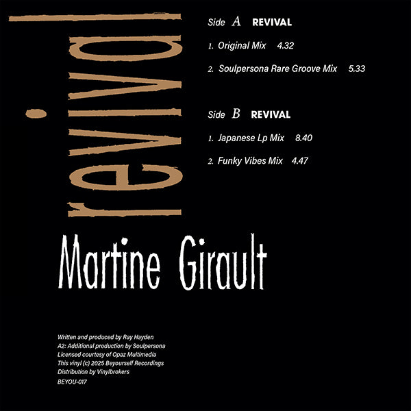 Martine Girault - Revival