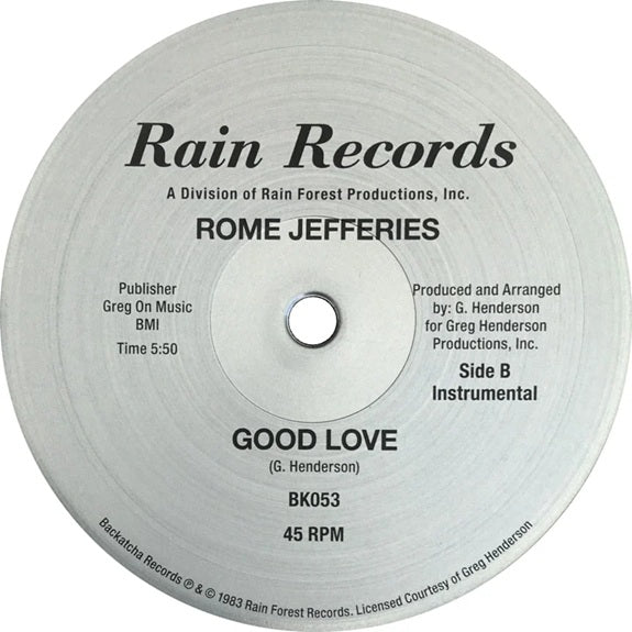 Rome Jefferies – Good Love
