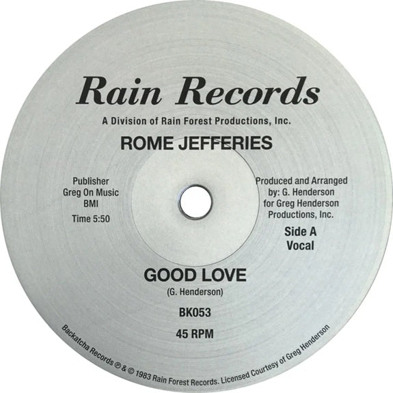 Rome Jefferies – Good Love