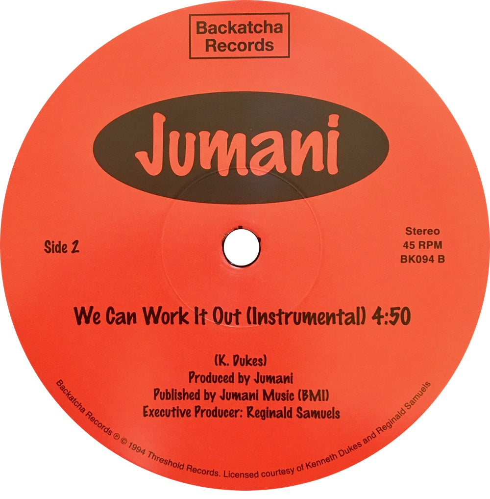 Jumani – We Can Work It Out【近日入荷予定】