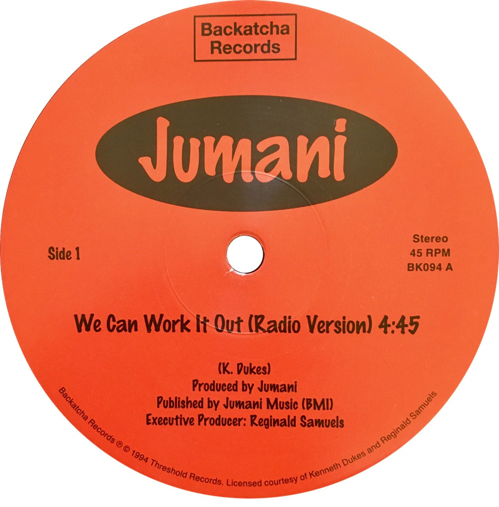 Jumani – We Can Work It Out【近日入荷予定】