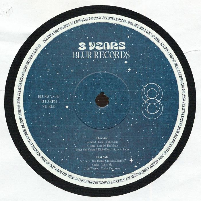 Various – 8 Years Of Blur Records Vol 1【近日入荷予定】