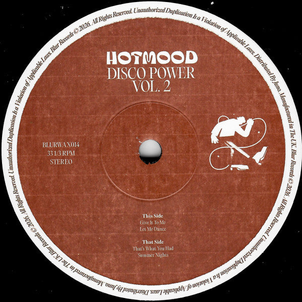 Hotmood – Disco Power EP Vol. 2【近日入荷予定】