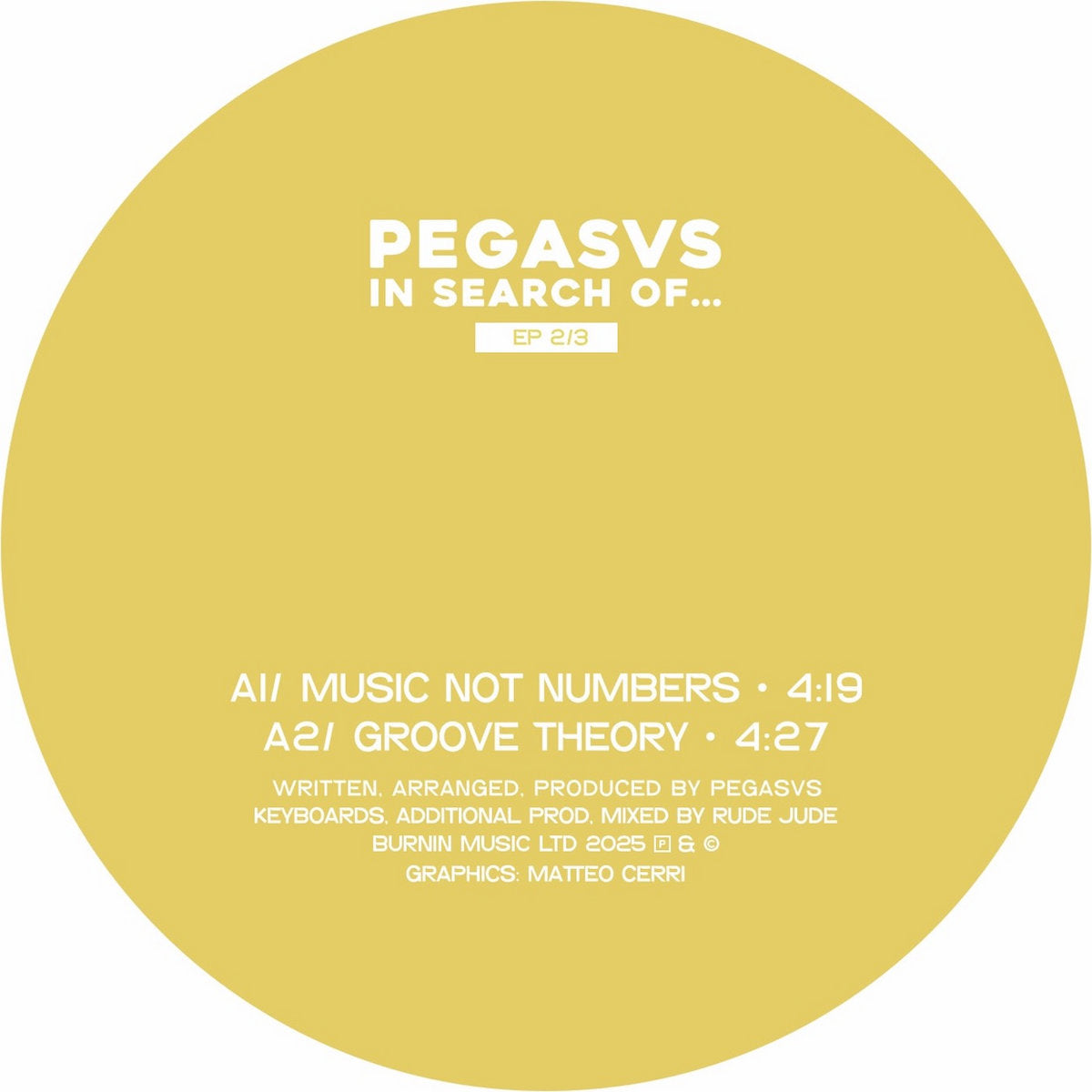 Pegasvs - Music Not Numbers