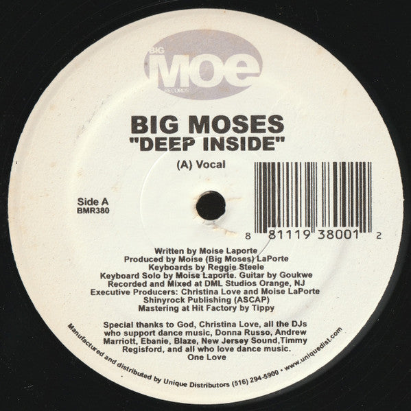 Big Moses – Deep Inside (USED)