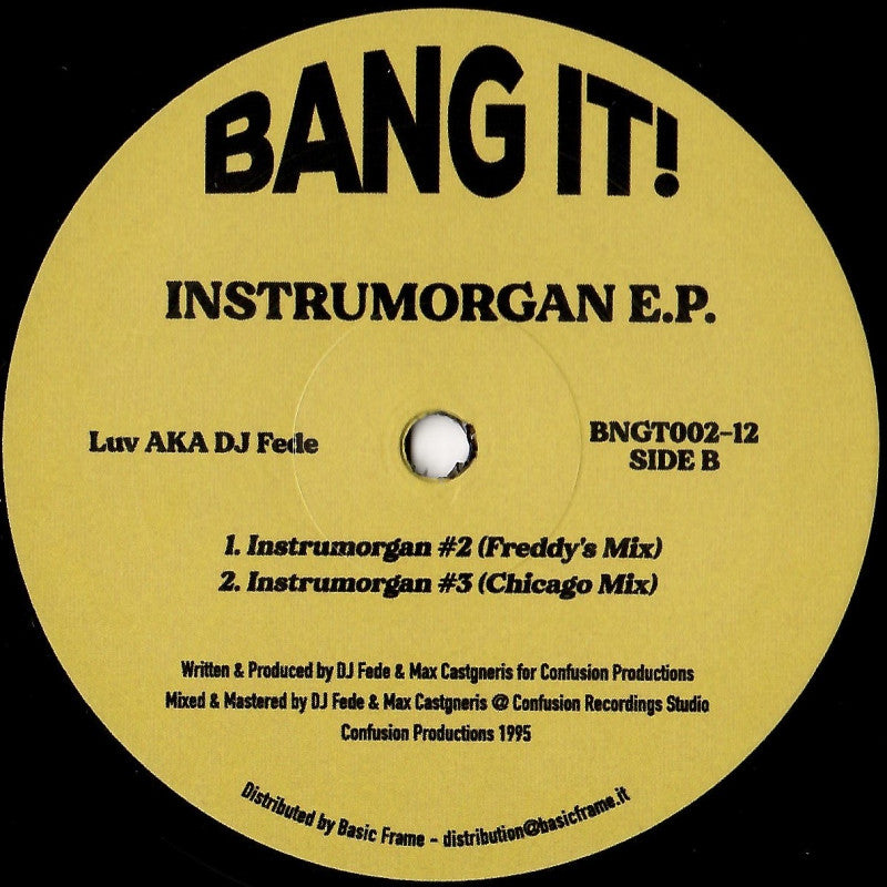 Luv AKA Dj Fede ft. Robert O. - Instrumorgan Ep