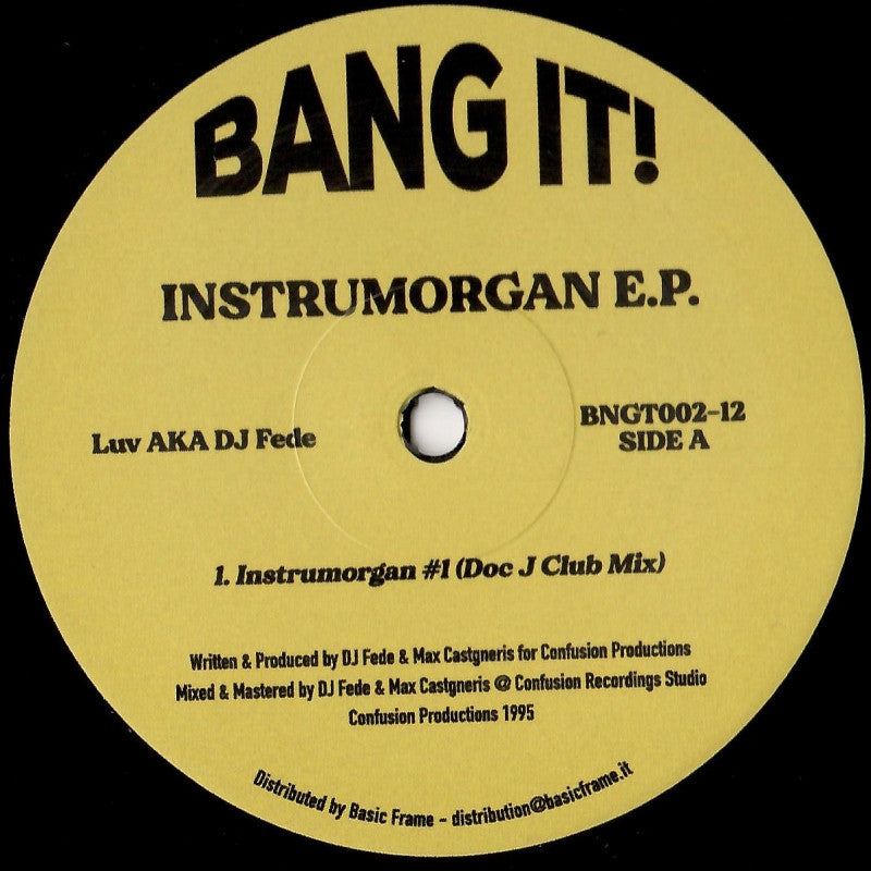 Luv AKA Dj Fede ft. Robert O. - Instrumorgan Ep