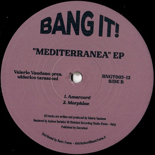 Valerio Vaudano Pres. ulderico tarasconi – Mediterranea EP