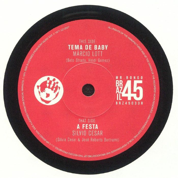 Marcio Lott / Silvio Cesar – Tema De Baby / A Festa