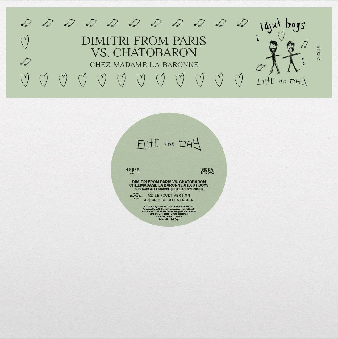 Dimitri From Paris Vs. Chatobaron - Chez Madame La Baronne - Unreleased Versions
