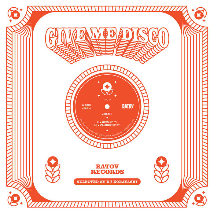 Jiri Jiri – Give Me Disco - Vol 1 (Selected by DJ Kobayashi)