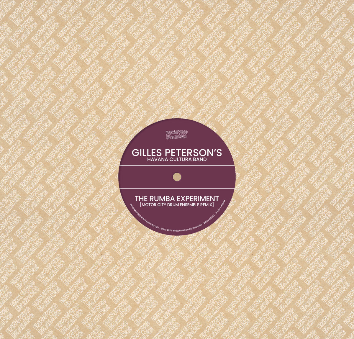 Joe Claussell Featuring Daymé Arocena / Gilles Peterson's Havana Cultura Band - Brownswood Remix Editions 005 -RSD LIMITED-