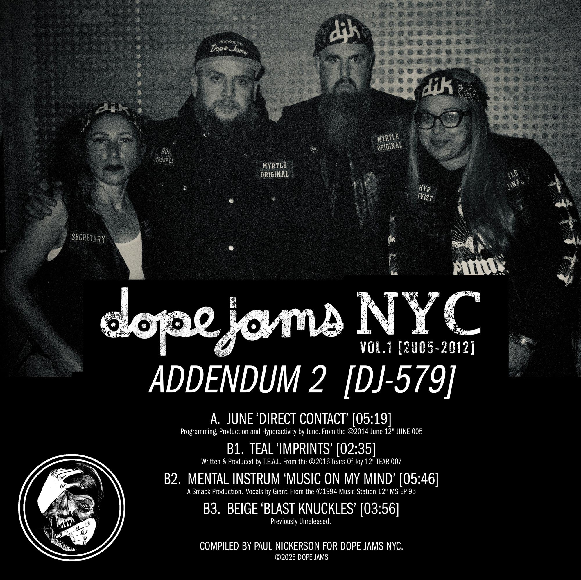 Various – Dope Jams NYC Volume 1 : 2005-2012 - Addendum #2