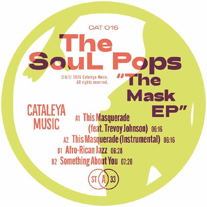 The SouL Pops – The Mask EP【近日入荷予定】