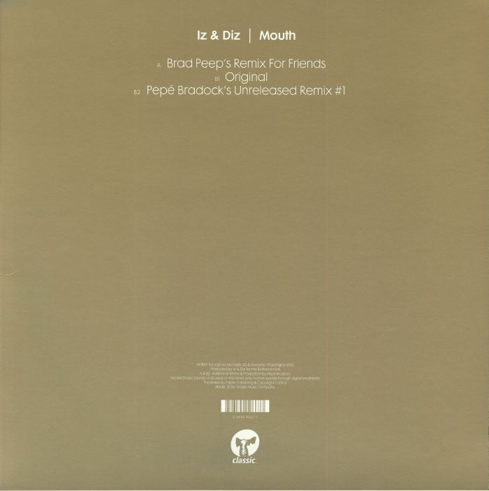 Iz & Diz – Mouth【近日入荷予定】