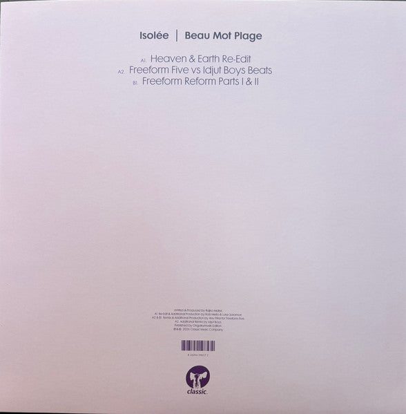 Isolee – Beau Mot Plage (Remixes)