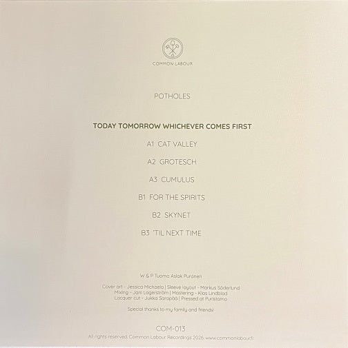 pothOles – Today Tomorrow Whichever Comes First【近日入荷予定】