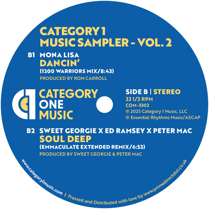 Terry Dexter / Ron Carroll / Ed Ramsey / Eric Kupper - Category 1 Music Sampler - Vol. 2